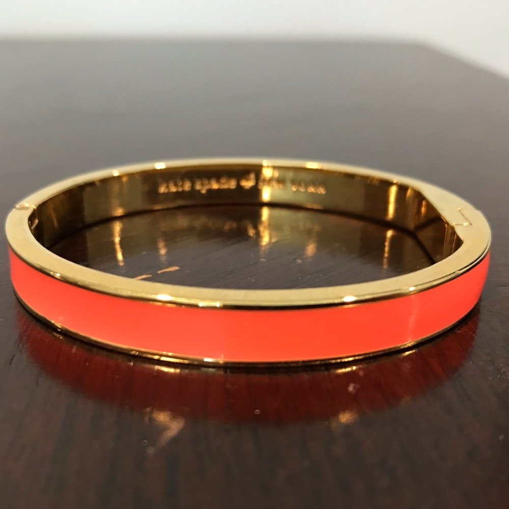 KATE SPADE CORAL BANGLE